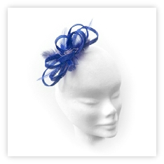 Dainty Bespoke Handmade Wedding and Races Fascinator available in many colours with samples available.