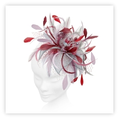 Fancy Bespoke Handmade Wedding and Races Fascinator available in many colours with samples available.