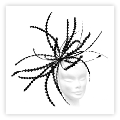 Fancy Bespoke Handmade Wedding and Races Fascinator available in many colours with samples available.