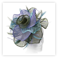 Fancy Bespoke Handmade Wedding and Races Fascinator available in many colours with samples available.