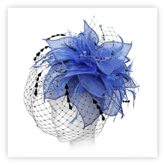Fancy Bespoke Handmade Wedding and Races Fascinator available in many colours with samples available.